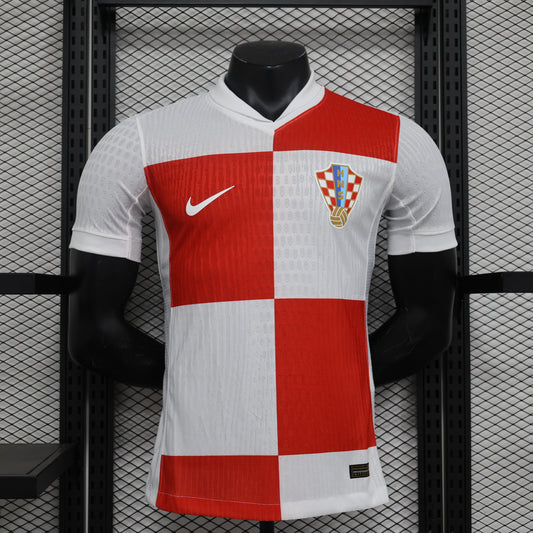 Maillot Domicile Croatie 2024 Version Joueurs S-XXL