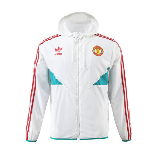 Trench coat Manchester United, disponible en tailles S à XXL.