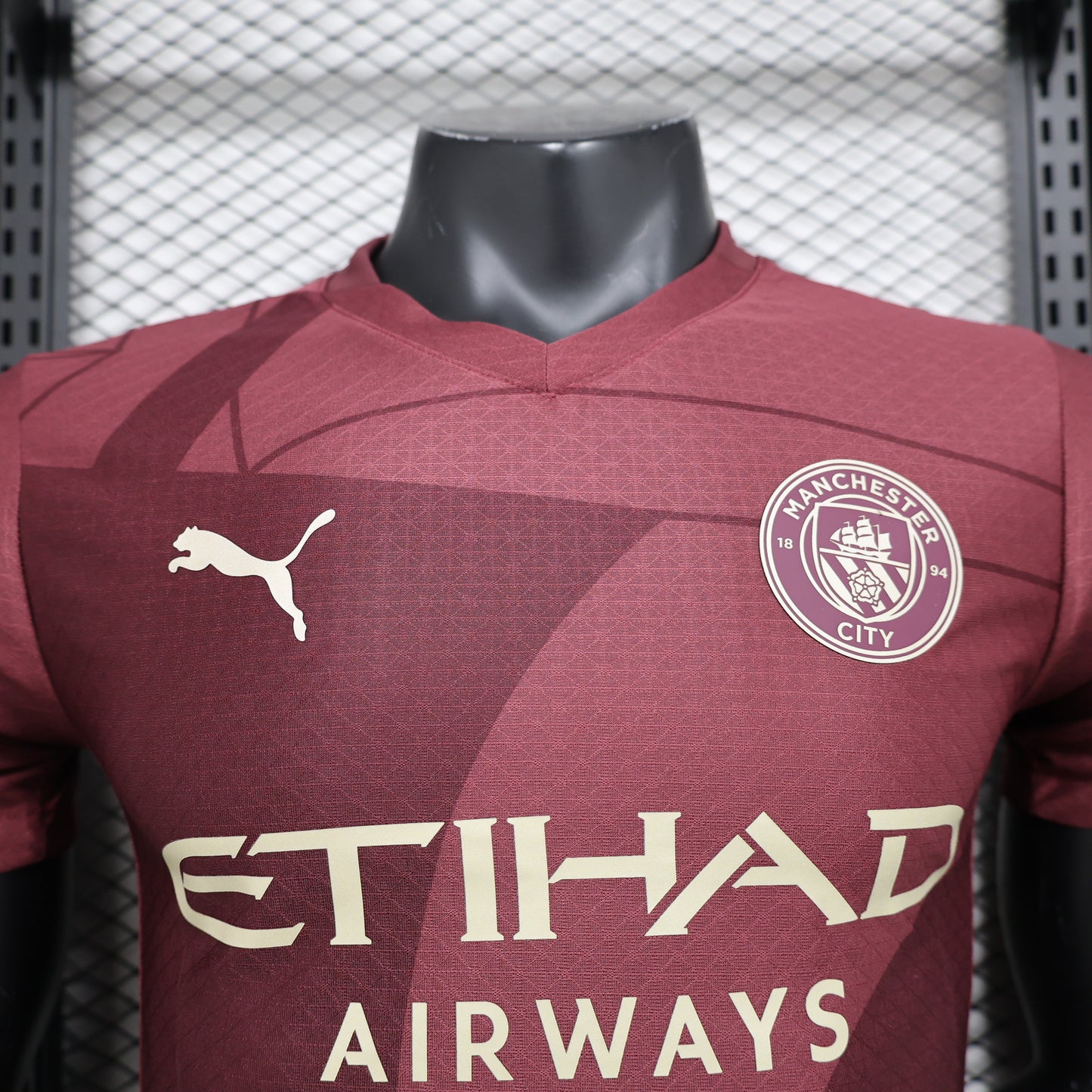 Maillot Third Extérieur Manchester City 2024/2025 Joueur S-XXL