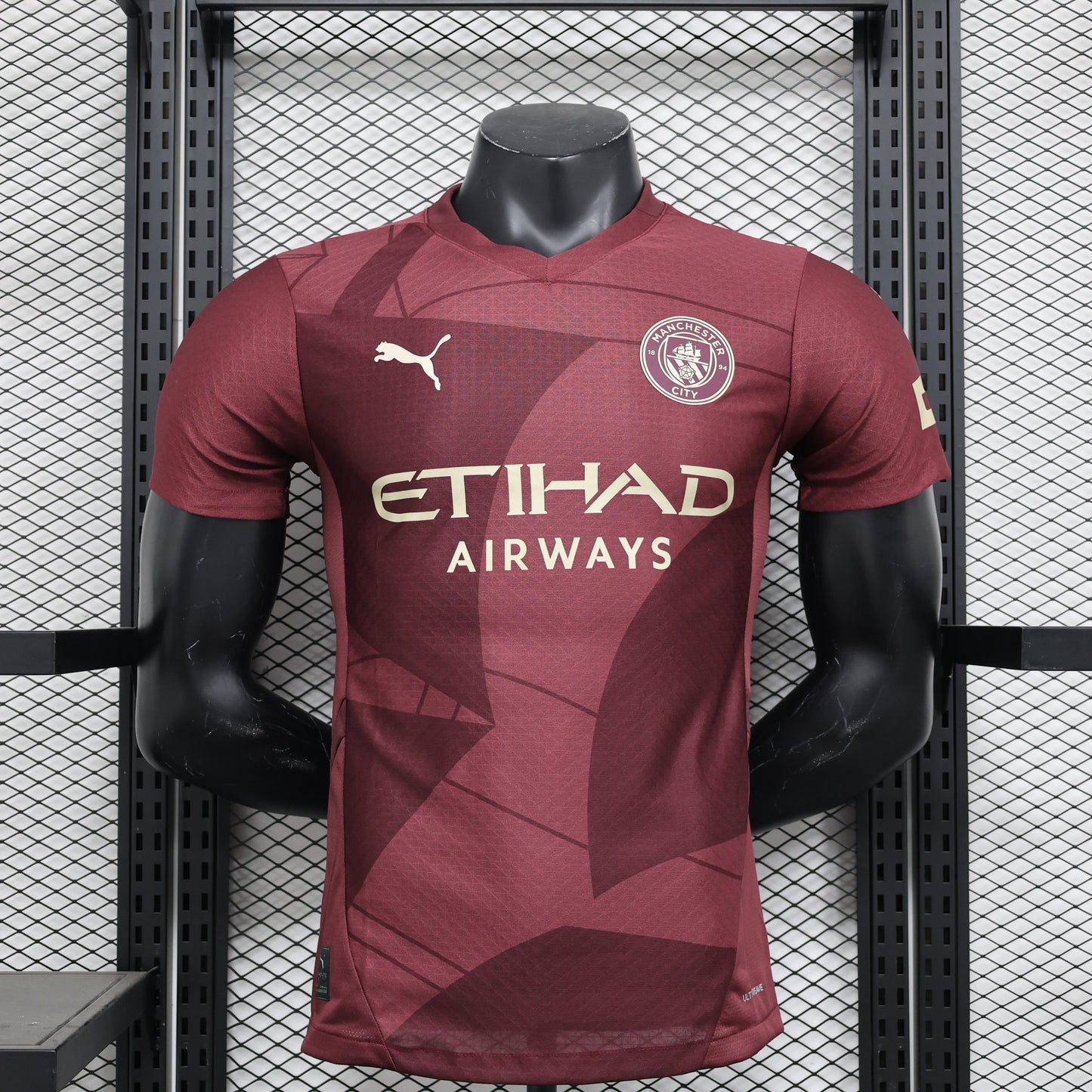 Maillot Third Extérieur Manchester City 2024/2025 Joueur S-XXL