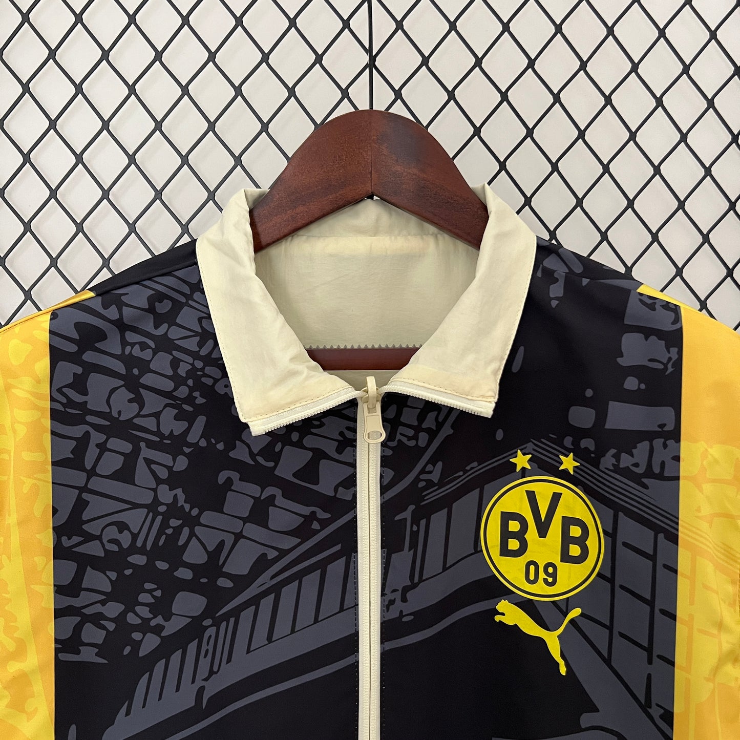 Manteau Trench Réversible Borussia Dortmund 2024/2025