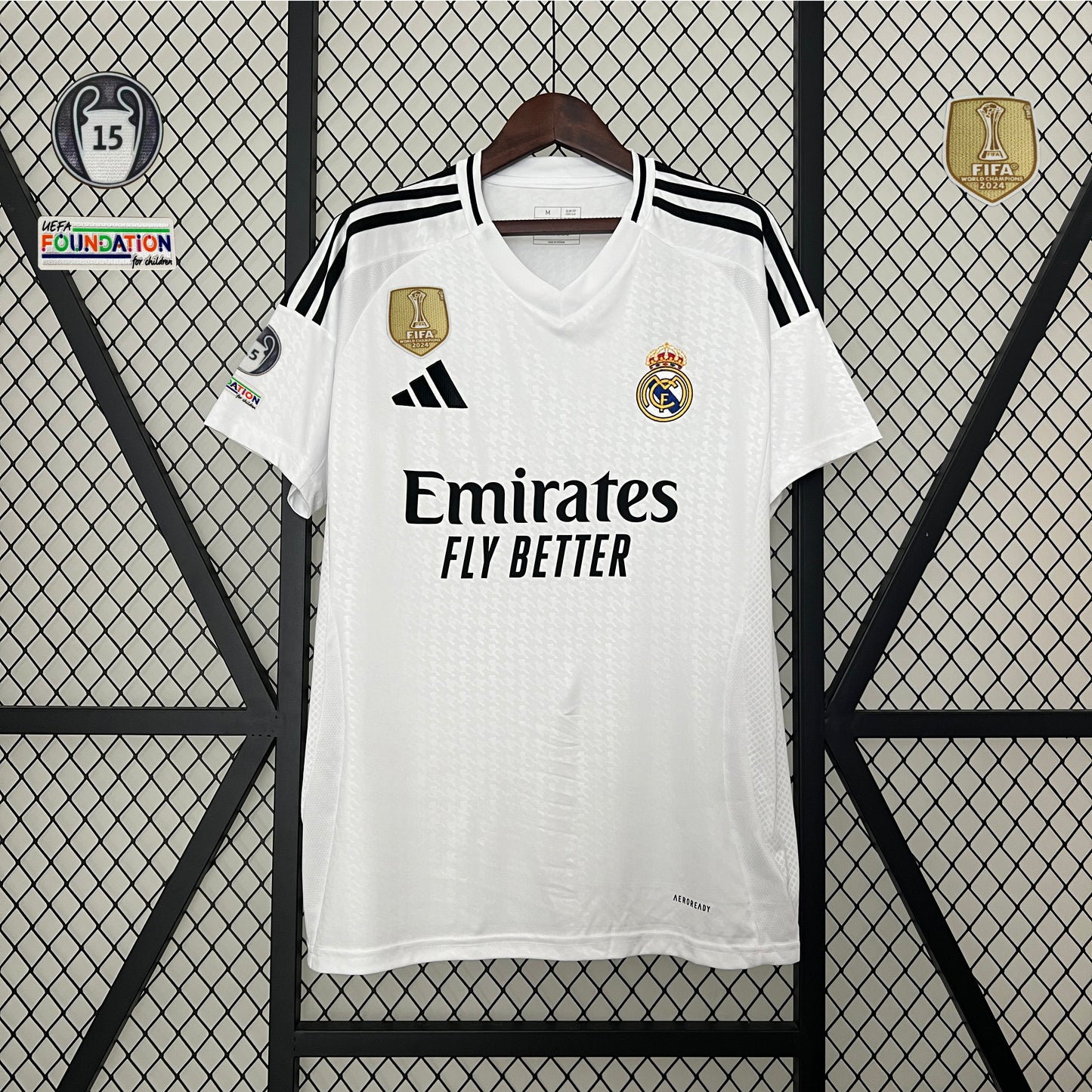 Maillot Domicile Real Madrid 2024/2025 S-4XL