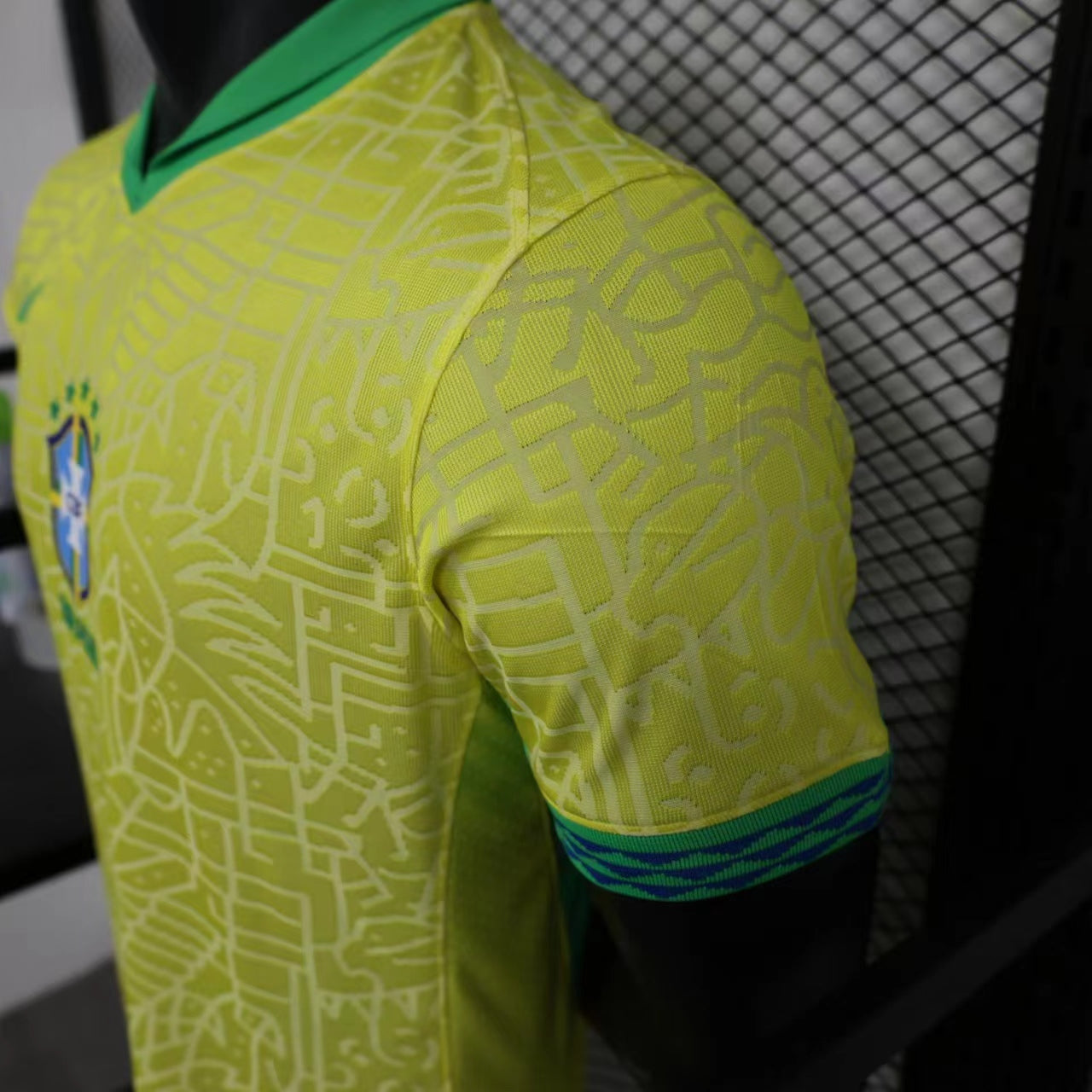 Maillot Domicile Brésil 2023 Version Joueurs S-XXL