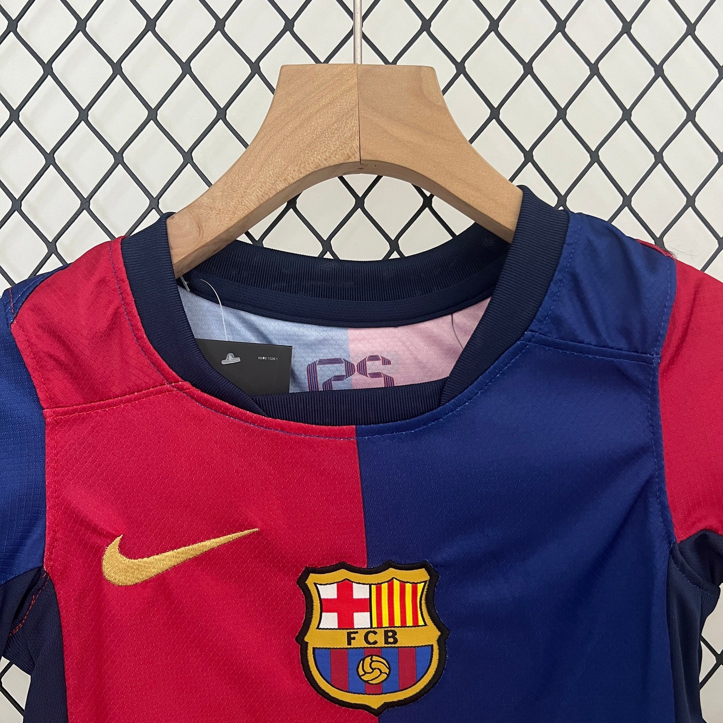 Maillot Domicile Enfant FC Barcelone 2024/2025 Taille 16-28