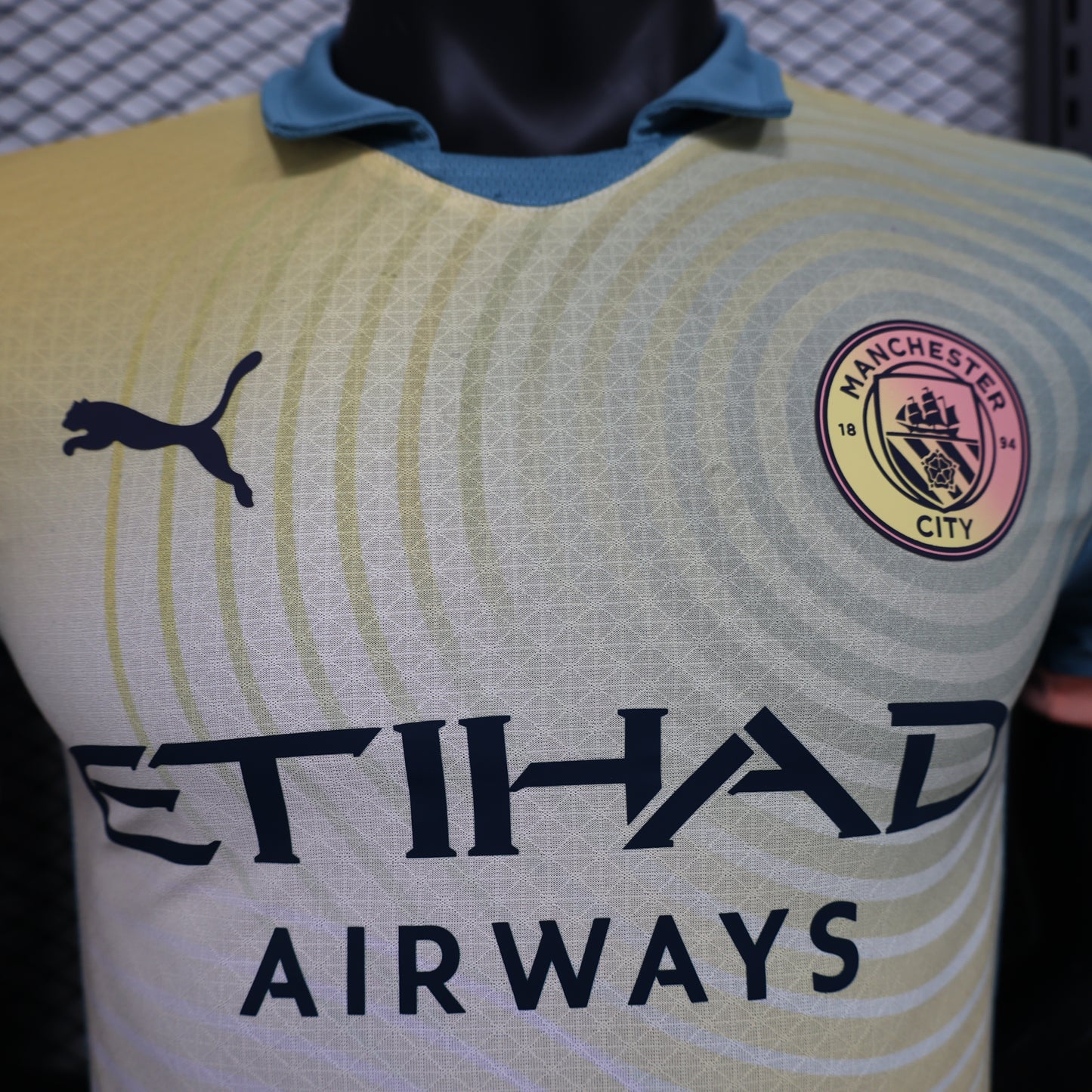 Maillot Third Extérieur Manchester City 2024/2025 Joueur S-XXL