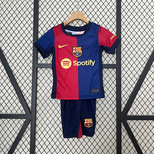 Maillot Domicile Enfant FC Barcelone 2024/2025 Taille 16-28