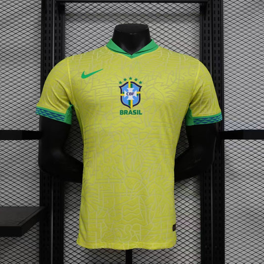 Maillot Domicile Brésil 2023 Version Joueurs S-XXL