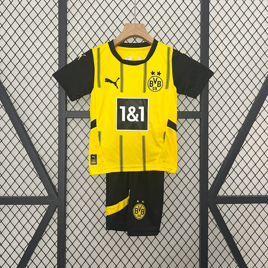 Maillot Domicile Enfant Borussia Dortmund 2024/2025 Taille : 16-28