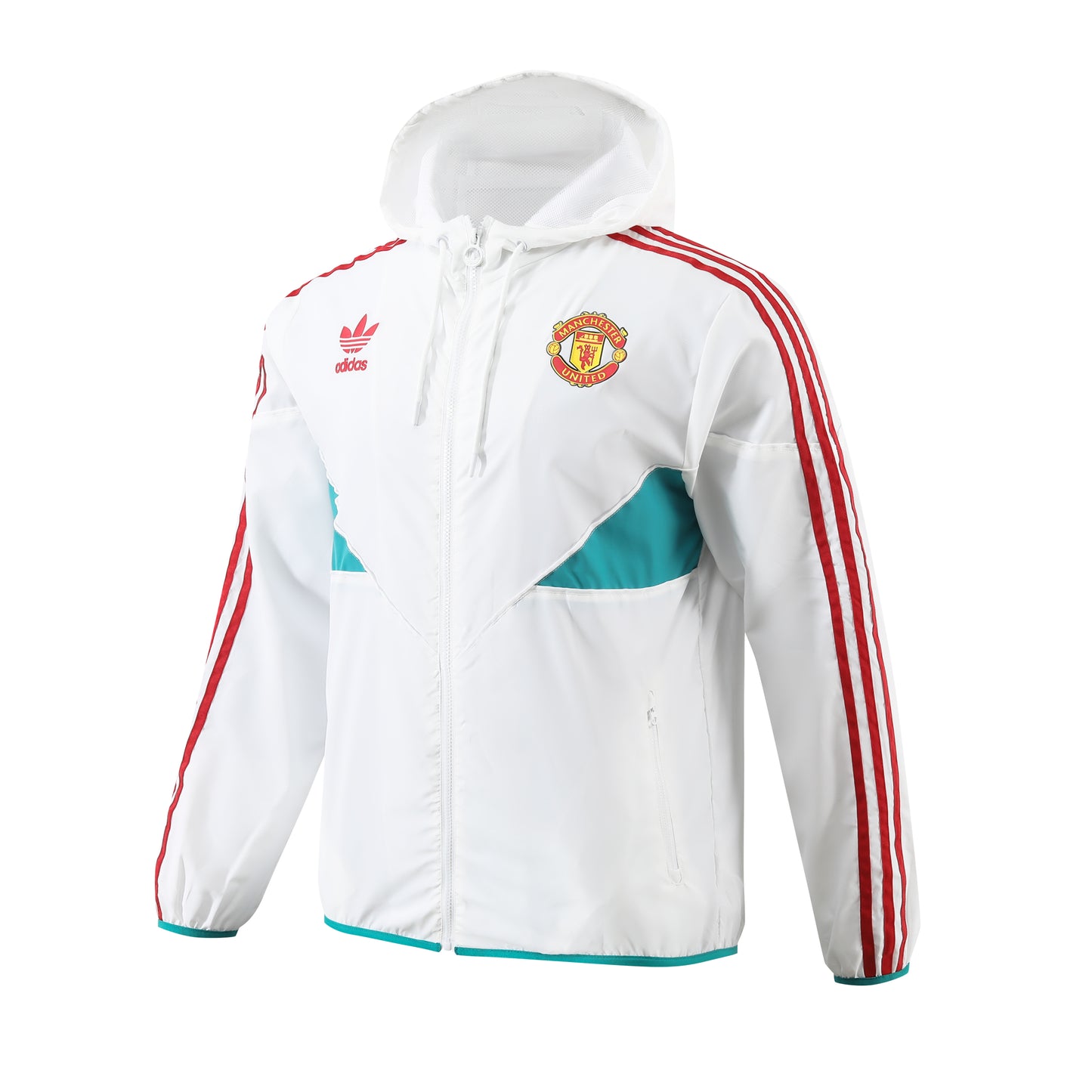 Trench coat Manchester United, disponible en tailles S à XXL.