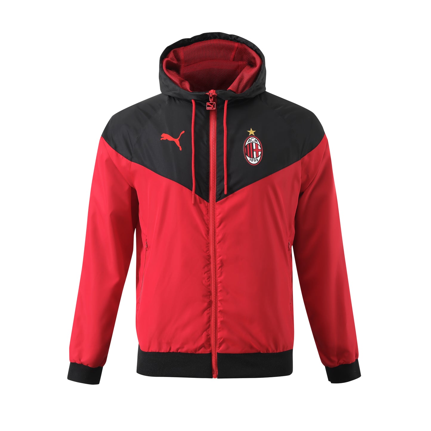 Trench coat AC Milan, disponible en tailles S à XXL.