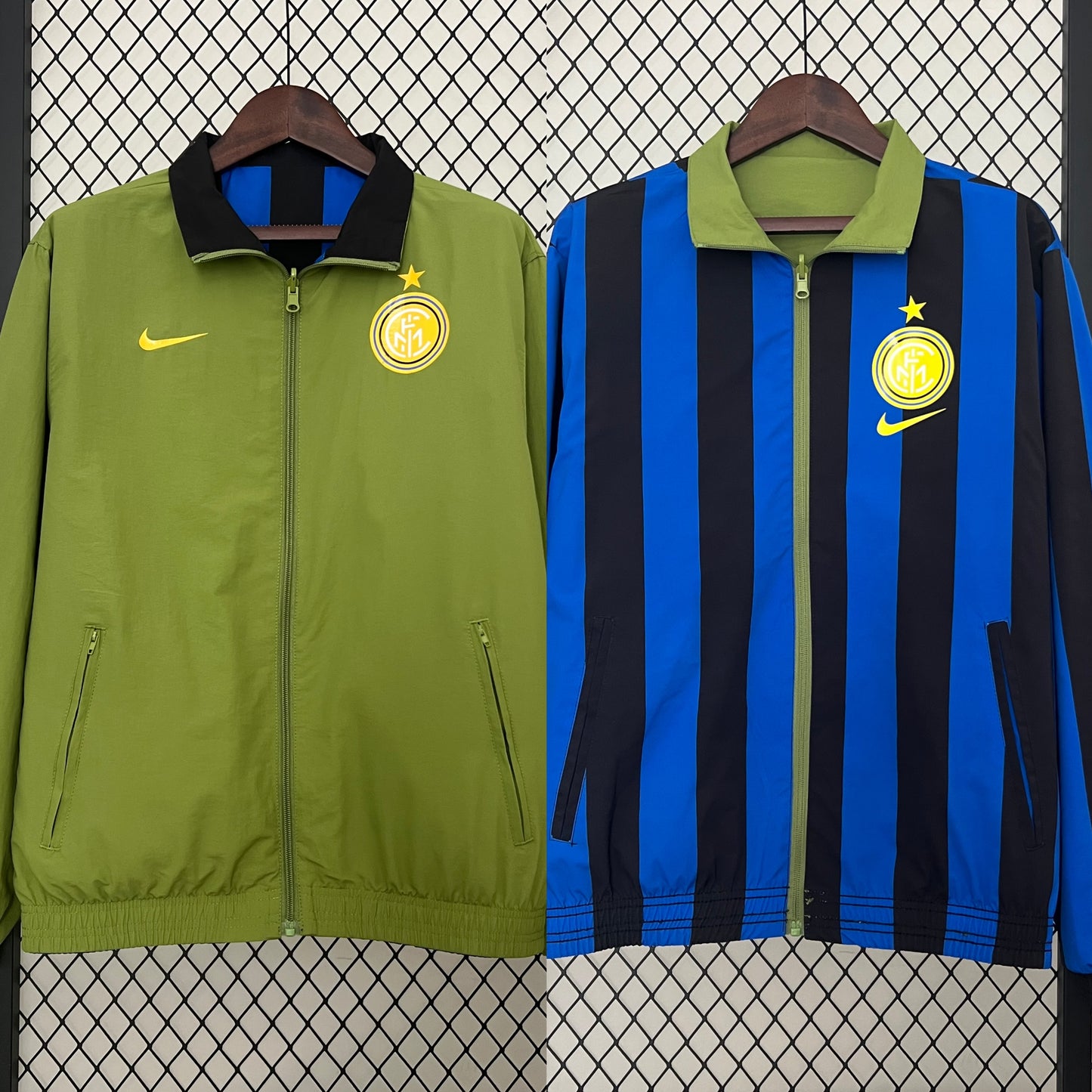 Trench Coat Réversible Inter Milan 2024/2025 S-3XL