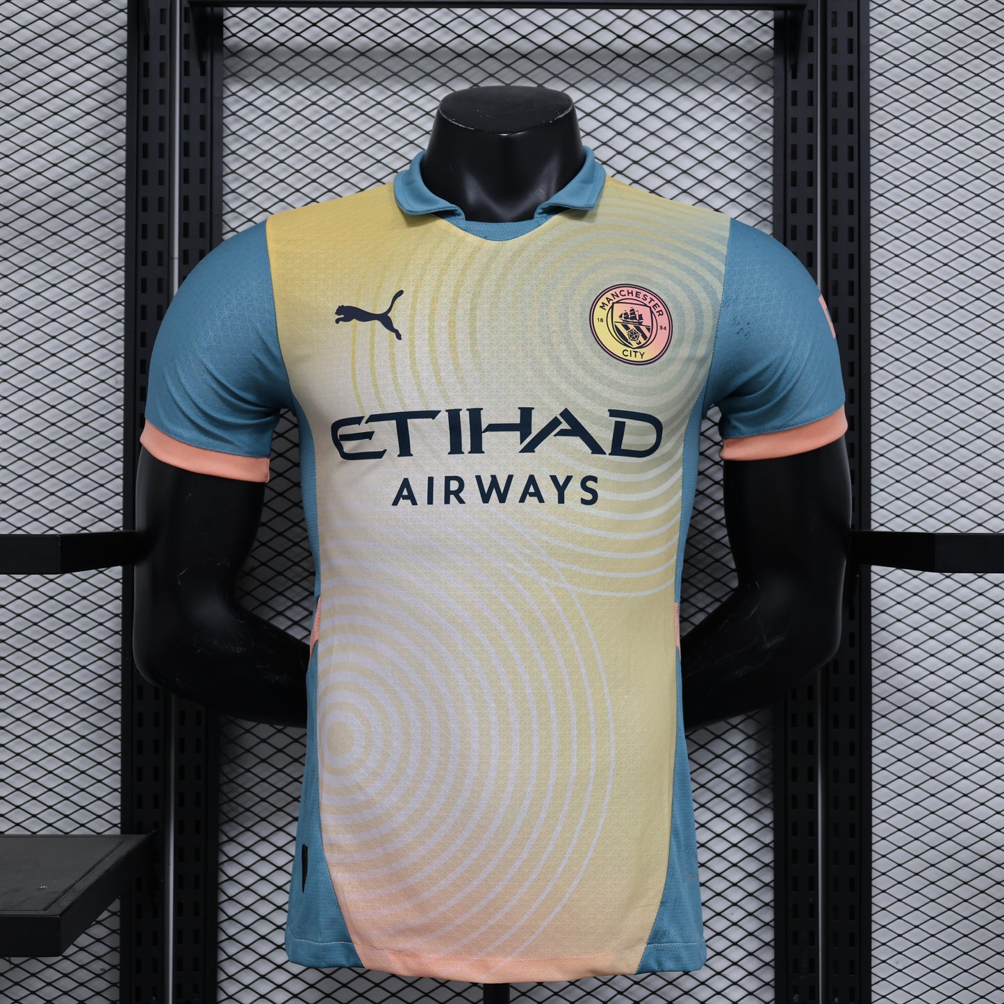 Maillot Third Extérieur Manchester City 2024/2025 Joueur S-XXL