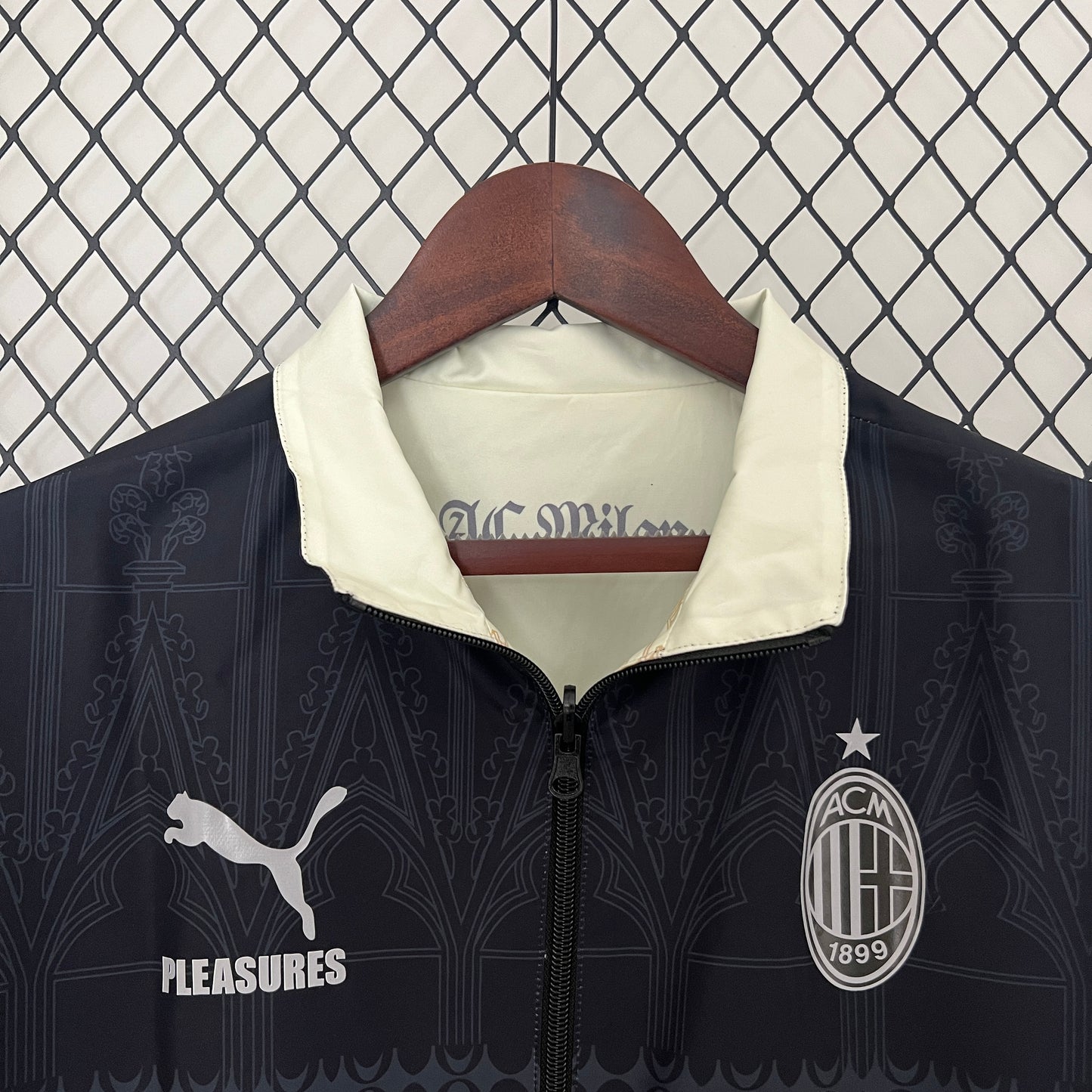 Trench Coat Réversible AC Milan 2024/2025 S-3XL