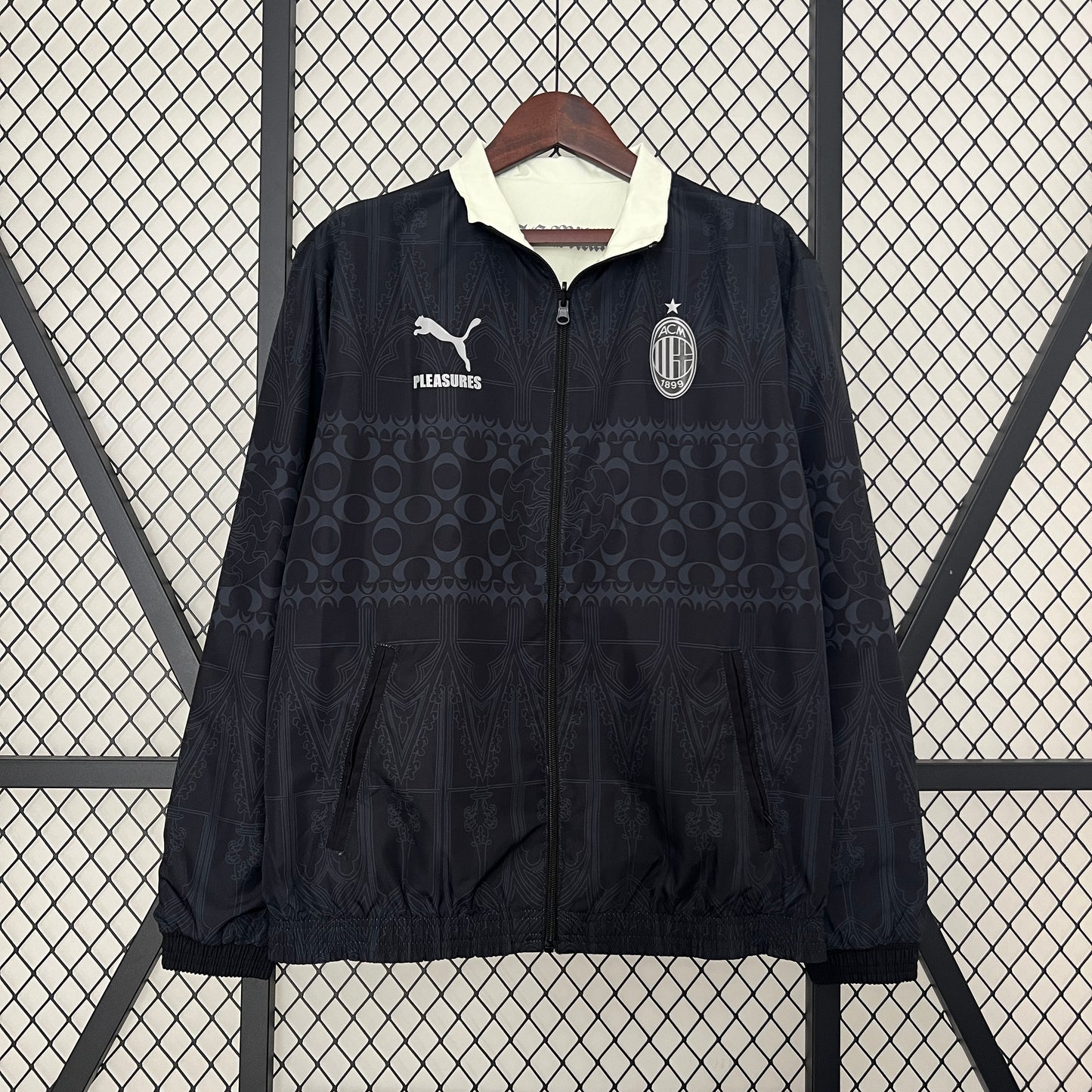 Trench Coat Réversible AC Milan 2024/2025 S-3XL