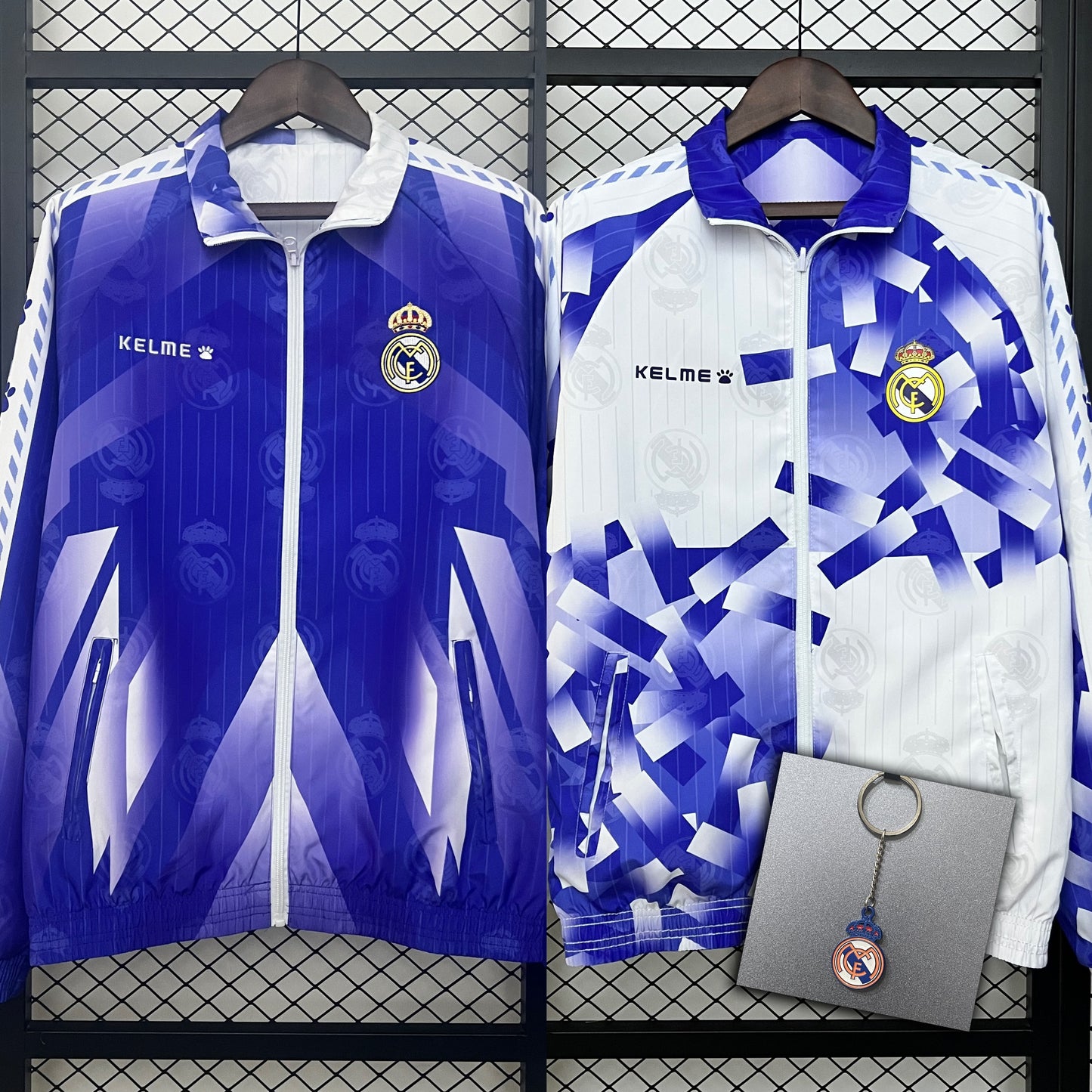 Trench Coat Réversible Real Madrid 2024/2025 S-3XL